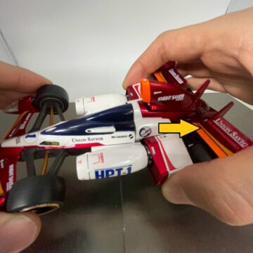 ヴァリアブルアクション 新世紀GPXサイバーフォーミュラ ナイトセイバー 005 -Livery Edition- 変形方法について