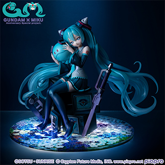 Lucrea（ルクリア） 機動戦士ガンダム45周年×初音ミク 初音ミク×ダブルオーガンダム
