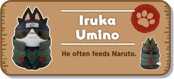 [Iruka Umino] He often feeds Naruto.