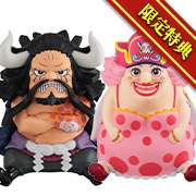 メガトレショップで るかっぷ ONE PIECE 百獣のカイドウ＆ビッグ・マム 限定版【ひょうたんとセムラセット】 の受注を開始しました！