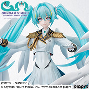 メガトレショップで Lucrea（ルクリア） 機動戦士ガンダム45周年×初音ミク　初音ミク×ウイングガンダムゼロ EW の受注を開始しました！