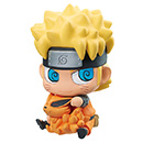 ちみメガソフビ ソフビで口寄せだってばよ！ NARUTO -ナルト- 疾風伝 ナルトと九喇嘛/カカシ先生とパックン/ミナトとガマブン太