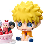 NARUTO -ナルト- 疾風伝 JUMPSHOP2015LIMITED ナルトとサスケのストロベリーなケーキセット						 			