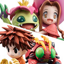 【セット販売】デジモンアドベンチャー 泉光子郎＆テントモン／太刀川ミミ＆パルモン