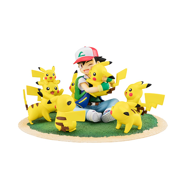 【新品未開封】ポケットモンスター  フィギュア  サトシ＆ピカチュウがいっぱい