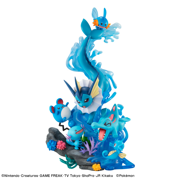 ポケットモンスター みずタイプ Dive To Blue 商品情報 メガホビ Mega Hobby Station メガハウスのホビー商品情報サイト