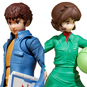 (ガンダムミリタリージェネレーション） 機動戦士ガンダム 地球連邦軍 07 アムロ・レイ＆フラウ・ボゥ