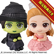 WICKED ウィキッド エルファバ＆グリンダ セット【限定クッション付き】