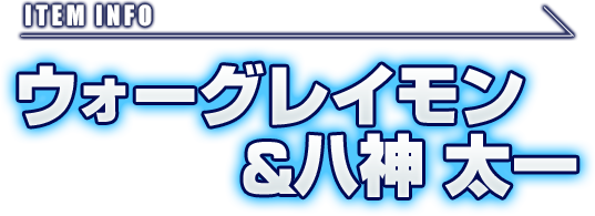 ウォーグレイモン＆八神 太一