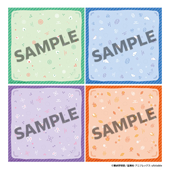 るかっぷおくるみクロス 鬼滅の刃 竈門炭治郎／冨岡義勇／胡蝶しのぶ／煉獄杏寿郎