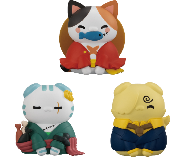 MEGA CAT PROJECT ONE PIECE Nyan Piece Nyan! Ver. HAPPY・TRIO 2024LIMITED