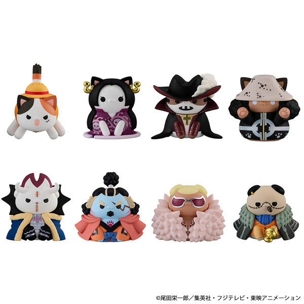 MEGA CAT PROJECT ワンピース ニャンピースニャーン! ルフィと王下七武海【再販】