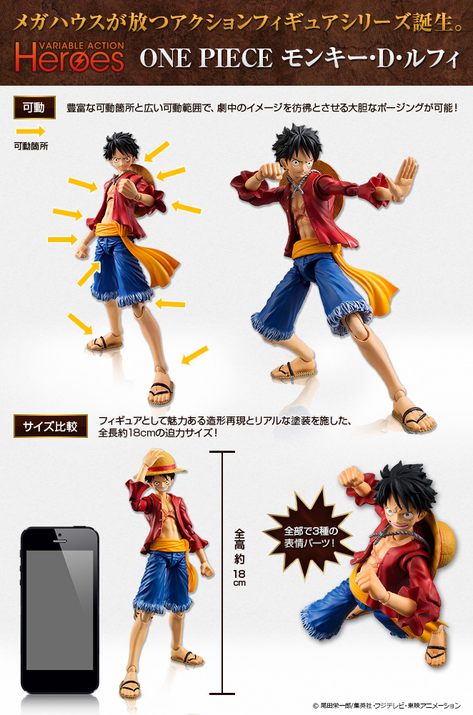 Onepiece モンキー D ルフィ 商品情報 メガホビ Mega Hobby Station メガハウスのホビー商品情報サイト