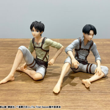 【#進撃の巨人】予約受付中！ #フィギュア エレン・イェーガー/リヴァイ兵士長 とり子が企画担当者に直撃インタビュー！商品の魅力をじっくり紹介メガ✨ #shingeki