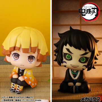 【#鬼滅の刃】予約受付中！#るかっぷ 鬼滅の刃 我妻善逸 むん！ver.＆獪岳 セット【限定座布団付き】商品の魅力をたっぷりと！とり子ブログでご紹介★